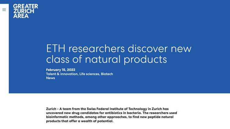 ETH researchers discover new class of natural products